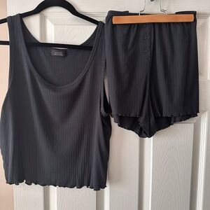 NUUDS mini pajama short set